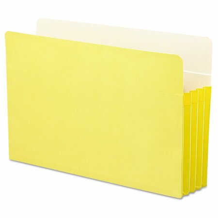 Smead Pocket, File, 3-1/2 Expansion, Yellow 74233